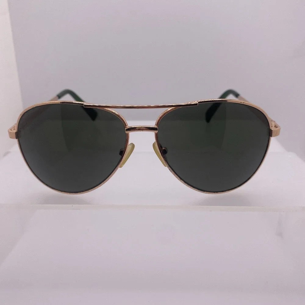 American Eagle Outfitters Sunglasses FRAME ONLY 3294 Aviator Rose Gold Black 036